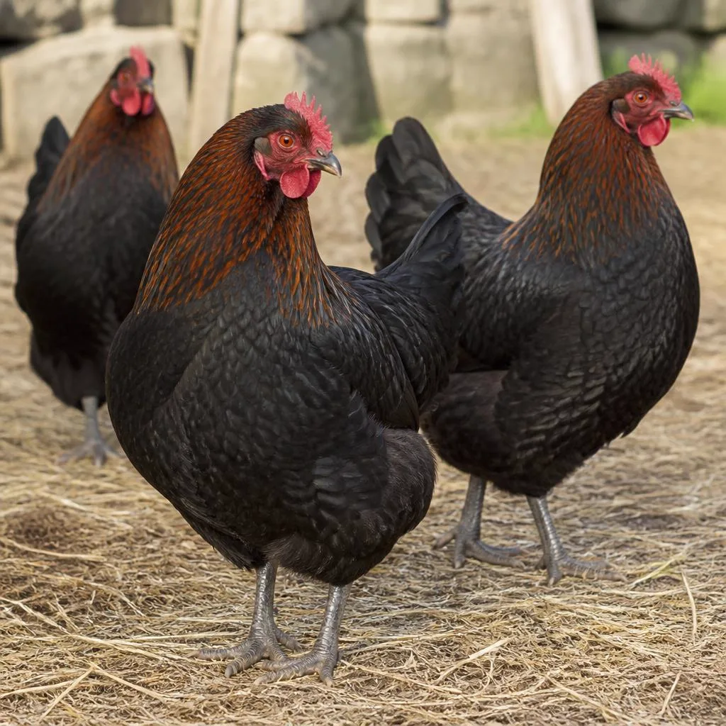 Poules Marans - Guardiens