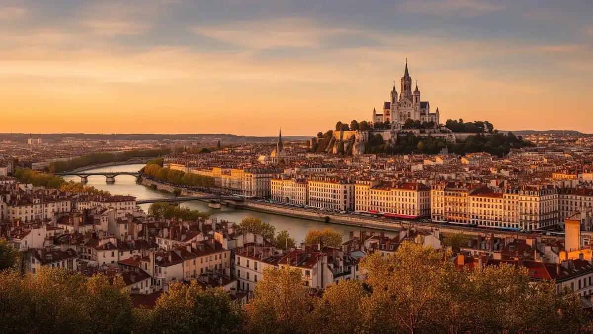 Garde de chien et de chat à Lyon - Vue panoramique depuis Fourvière - Guardiens