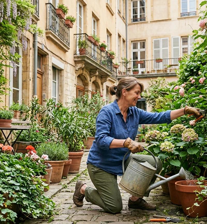 Local gardening in Lyon: find help without an agency, Guardiens mutual aid
