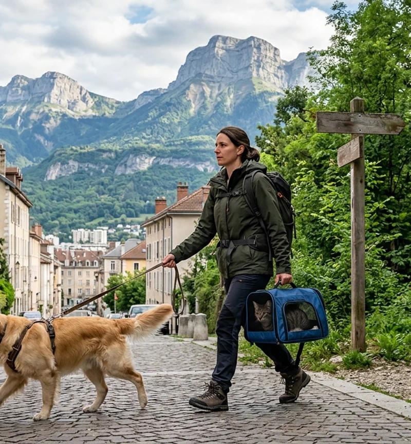 Pet-sitting à Grenoble et Chartreuse : garder un animal entre ville et montagne à Grenoble, Guardiens